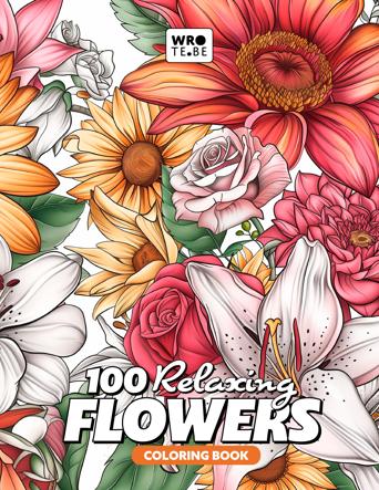 100 Relaxing Flowers